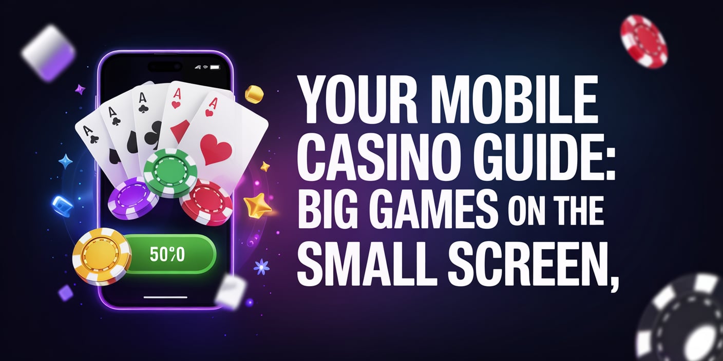 Your Mobile Casino Guide: Big Games On The Small Screen